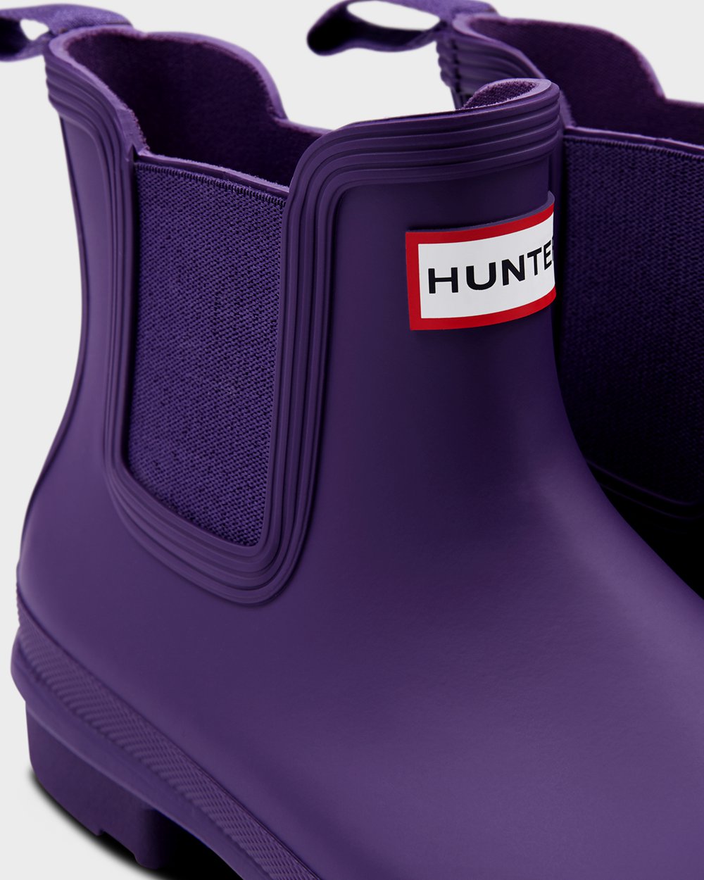 Botas Chelsea Hunter Mujer - Original - Azules Morados - HJSMWDO-45